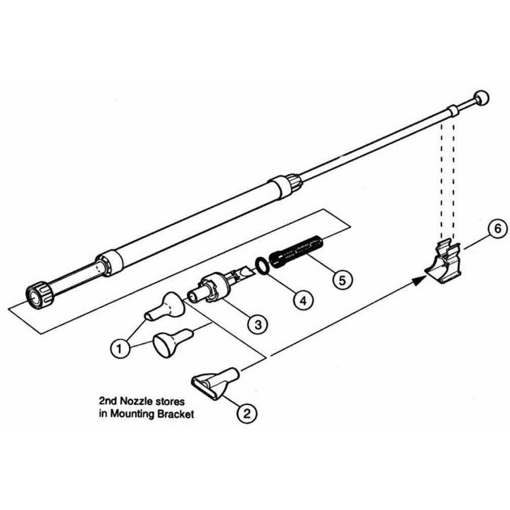 Polaris Spa Wand Vacuum & Leaf Trap Parts