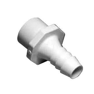 Barbed Adapter 1-1/4in. SPG/1in. S x 3/4in. Barbed