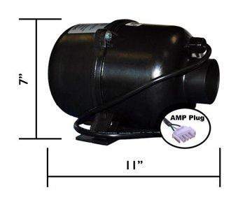 Air Supply Air Blower Ultra 9000 1-1-2HP 120V with Amp Plug