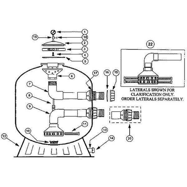 Replacement 30" & 36" Commercial Blkhd Assy