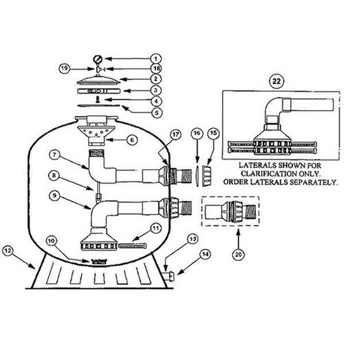 Replacement 30" & 36" Commercial Blkhd Assy