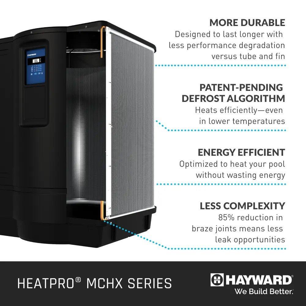 Hayward  HeatPro MCHX Pool Heat Pump 140K Heat Only