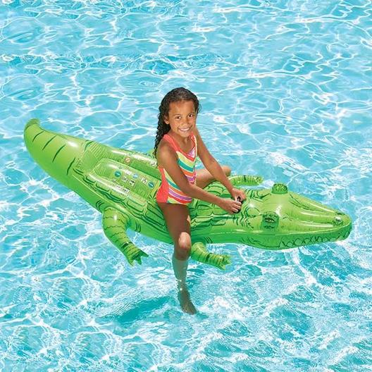Leslie's  Large Crocodile Ride-On Pool Float