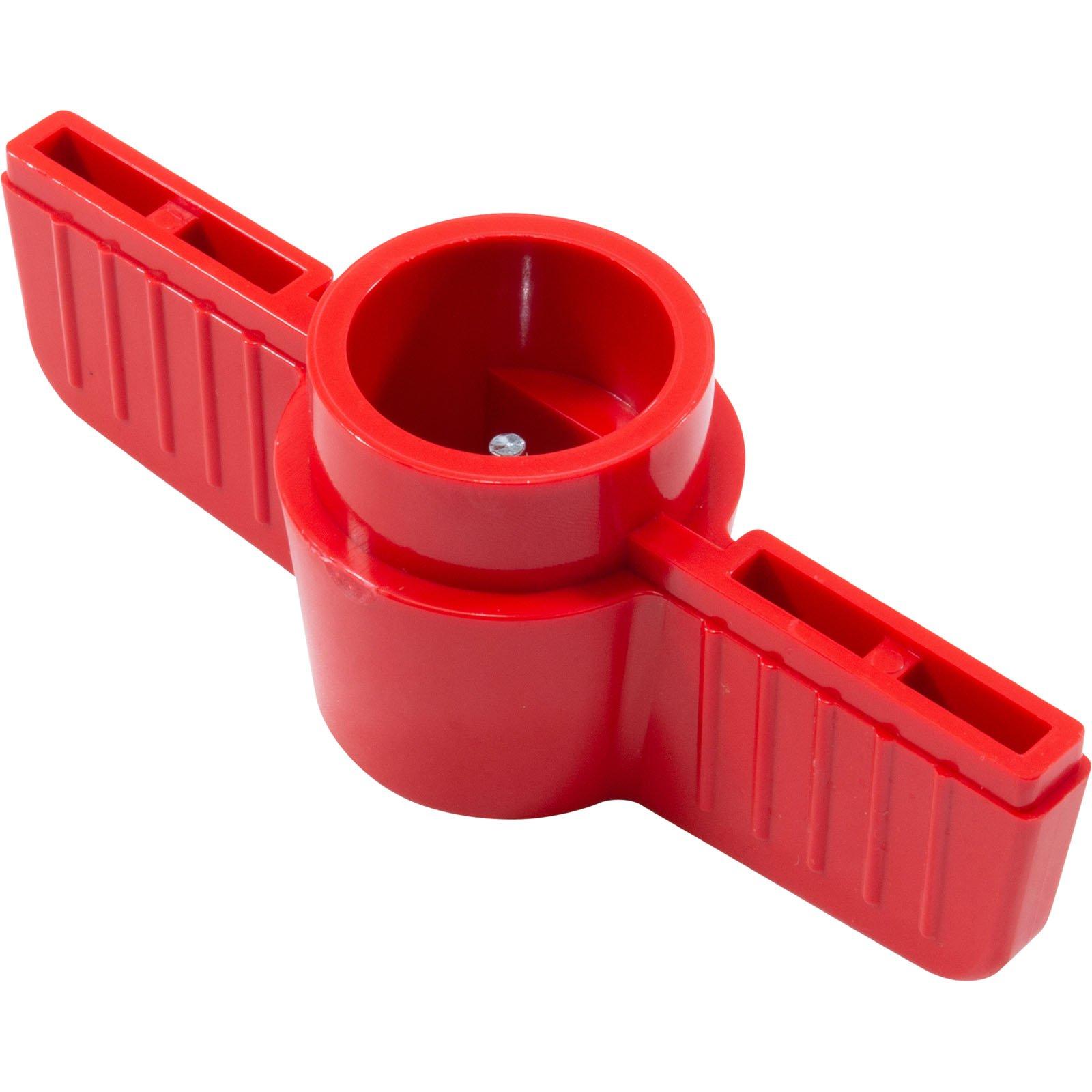 Replacement Handle 2 HMIP Ball Valve Red