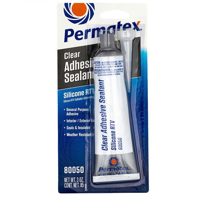 3 oz Clear Adhesive Silicone RTV