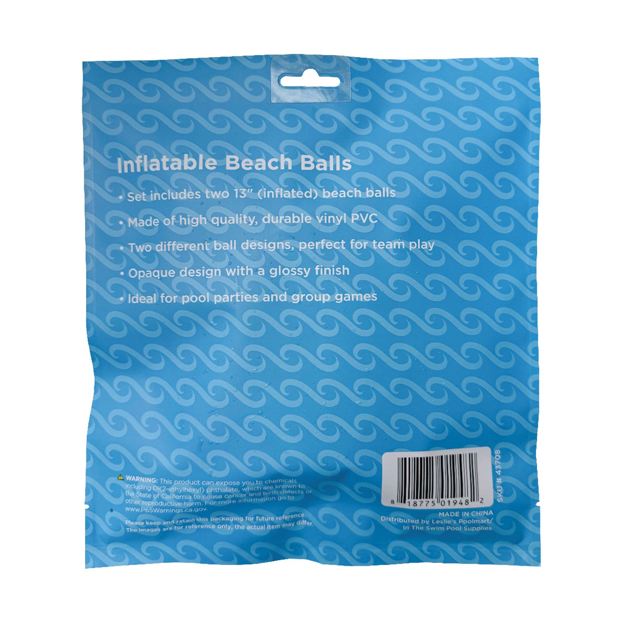 Fun in the Sun Beach Balls  2 Pack