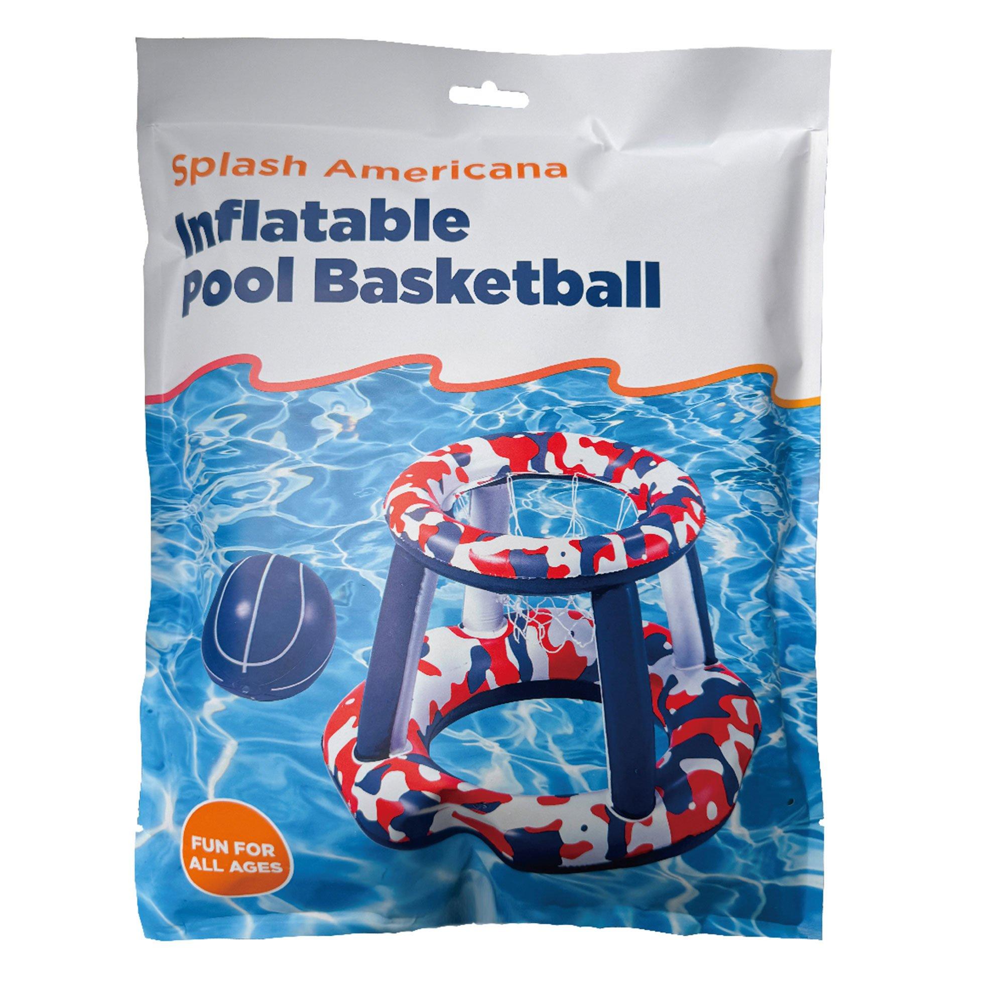 Splash Americana Inflatable Pool Basketball