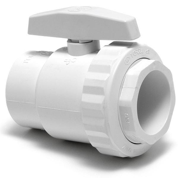 Hayward  Two Port 1-1/2in FIP Pipe PVC Trimline Ball Valve