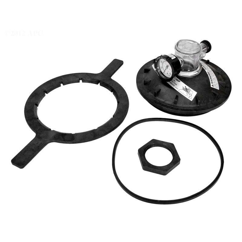 Pentair - 154856 Triton Commercial Series Lid Closure Kit 8-1/2" Buttress Thd Black