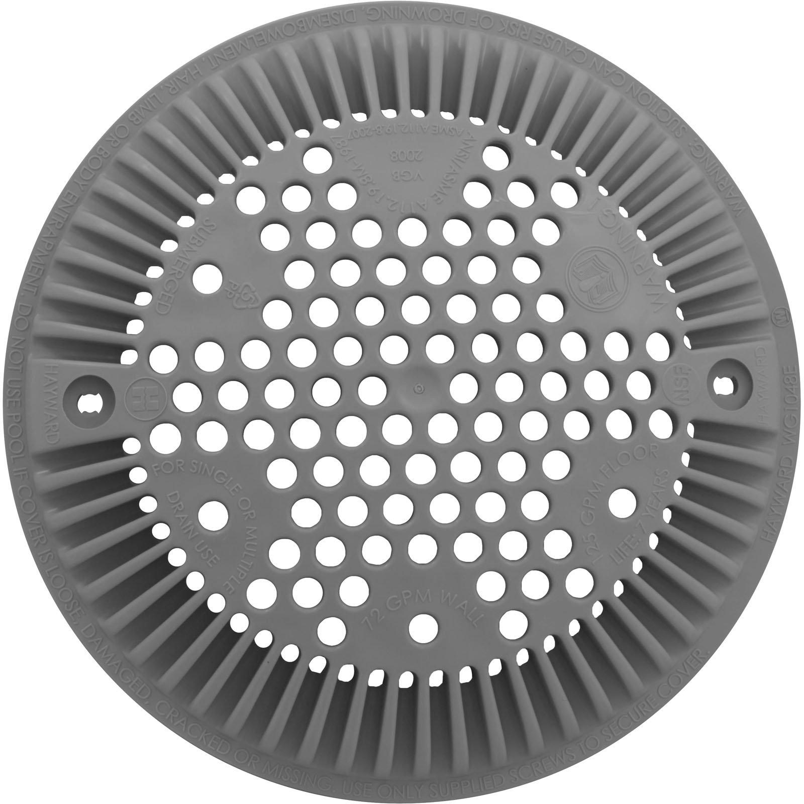 MAIN DRAIN COVER - DARK GRAY