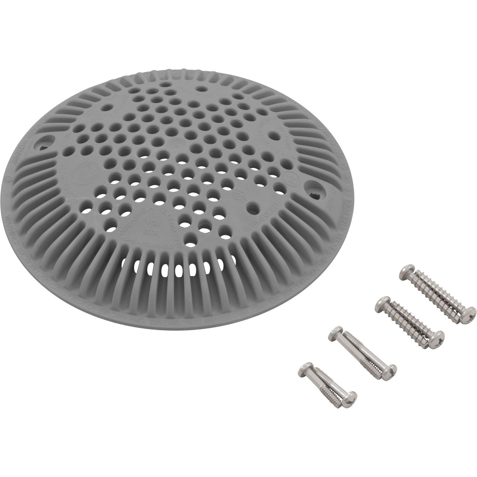 MAIN DRAIN COVER - DARK GRAY