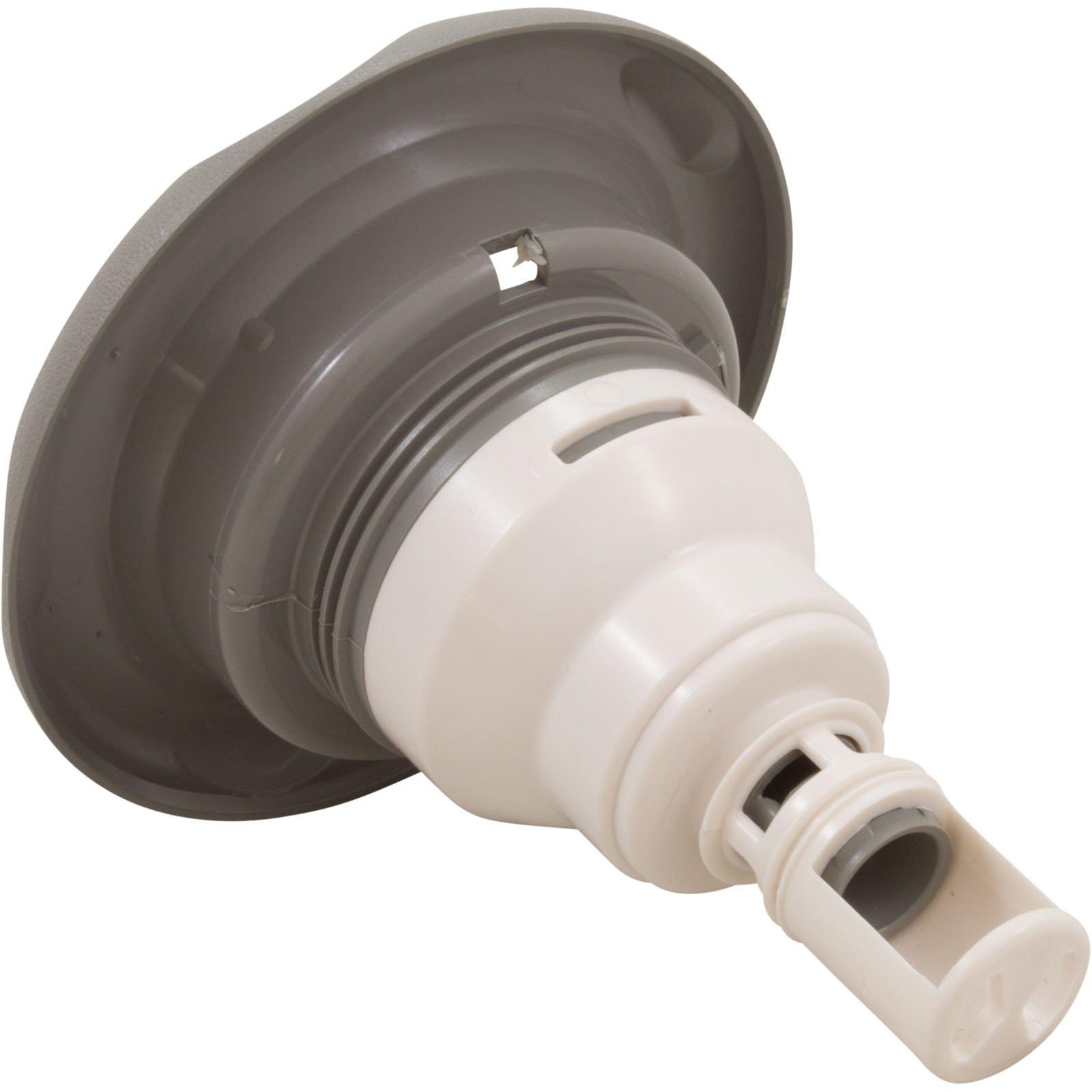 Waterway  229-7617G 5-Scallop Thread-In Twin Roto Gunite Jet Gray