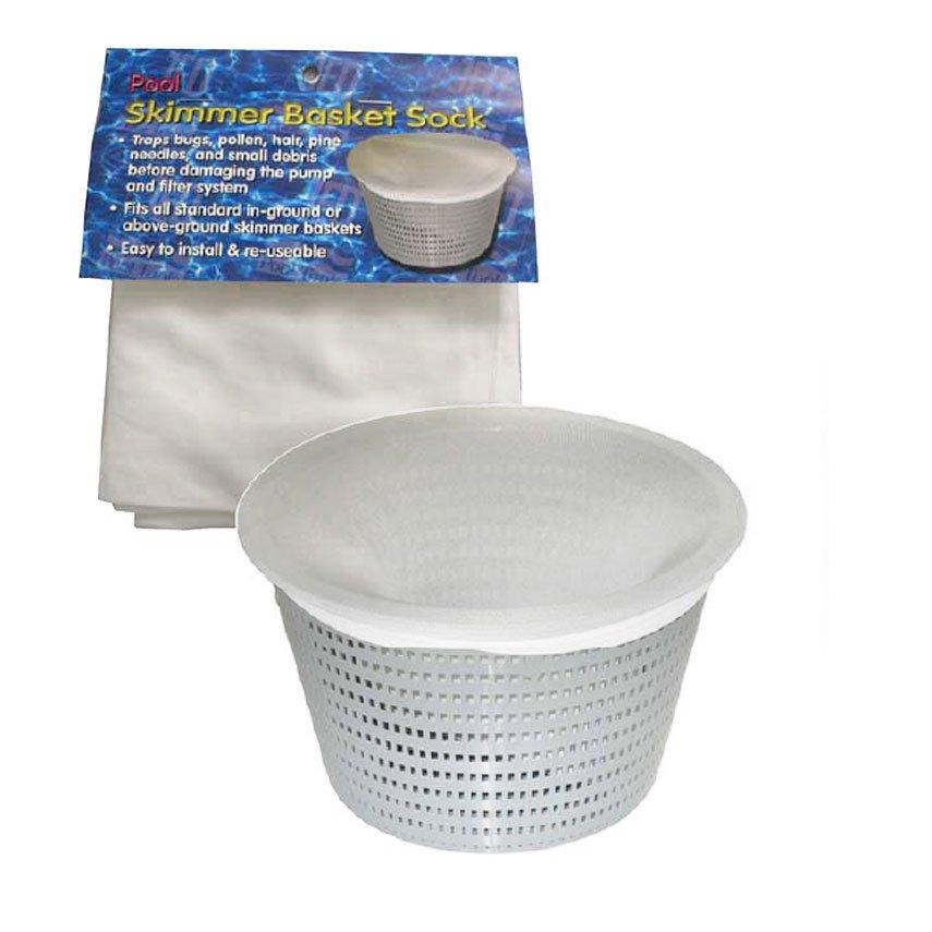 Pool Skimmer Basket Sock JED 4/Bag