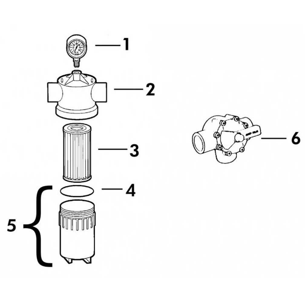 Jandy Energy Filter Parts Breakdown