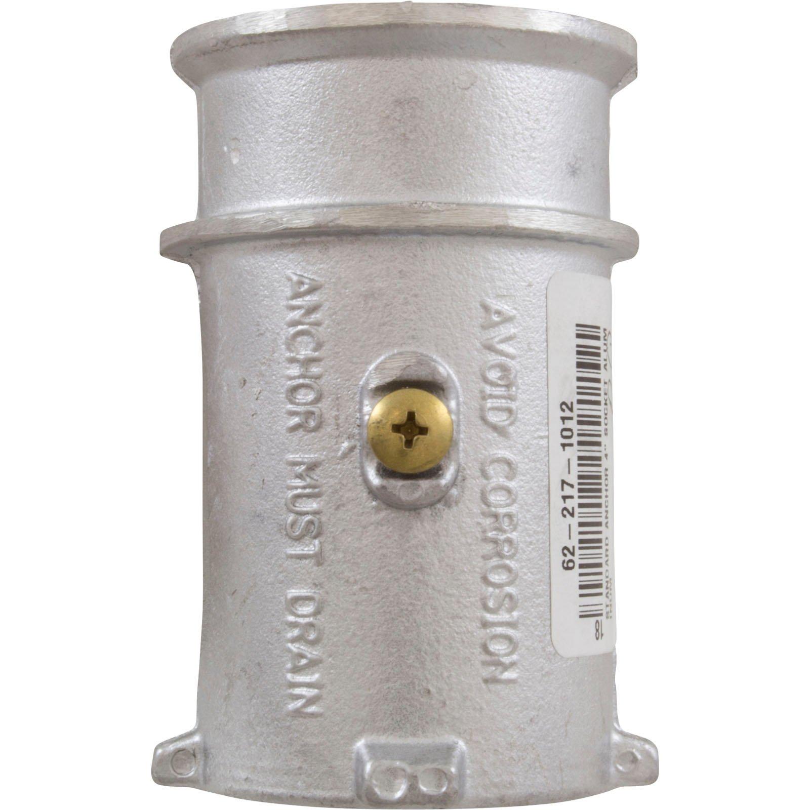 Perma-Cast  Anchor Socket Perma Cast Aluminum 1.9 Rail 4"