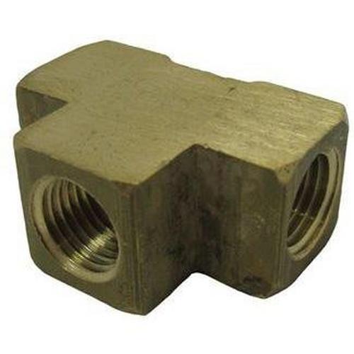 Anderson Metals - Corporation On Tee, 1/4in. Brass FPT