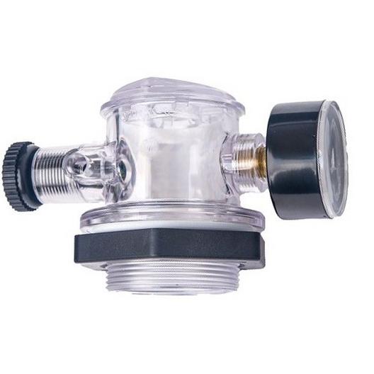 CMP  Manual Air Release Valve and Gauge Clear