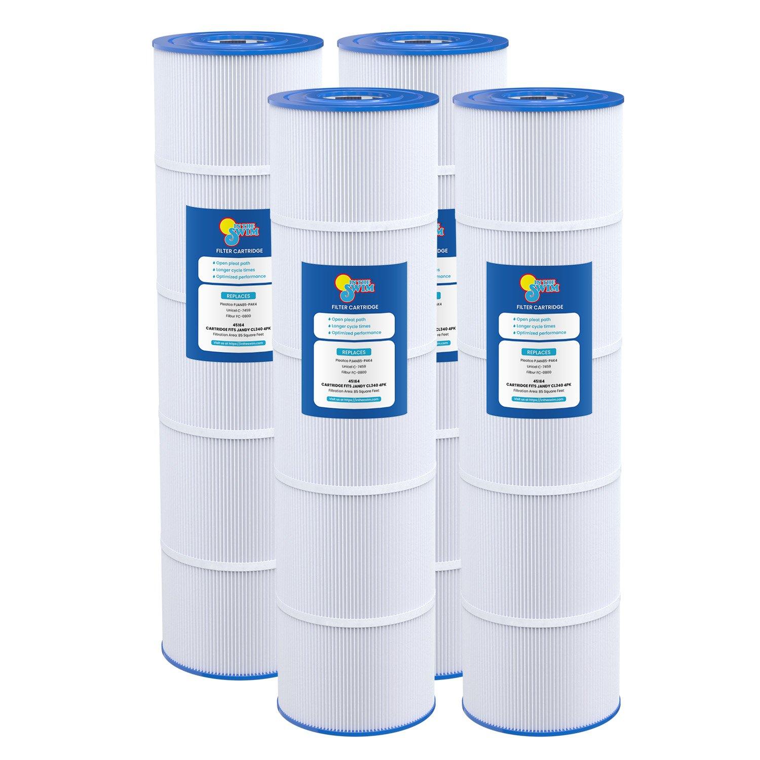 Filter Cartridge 4-Pack Replacement for Zodiac Jandy CL/CV Series CL340