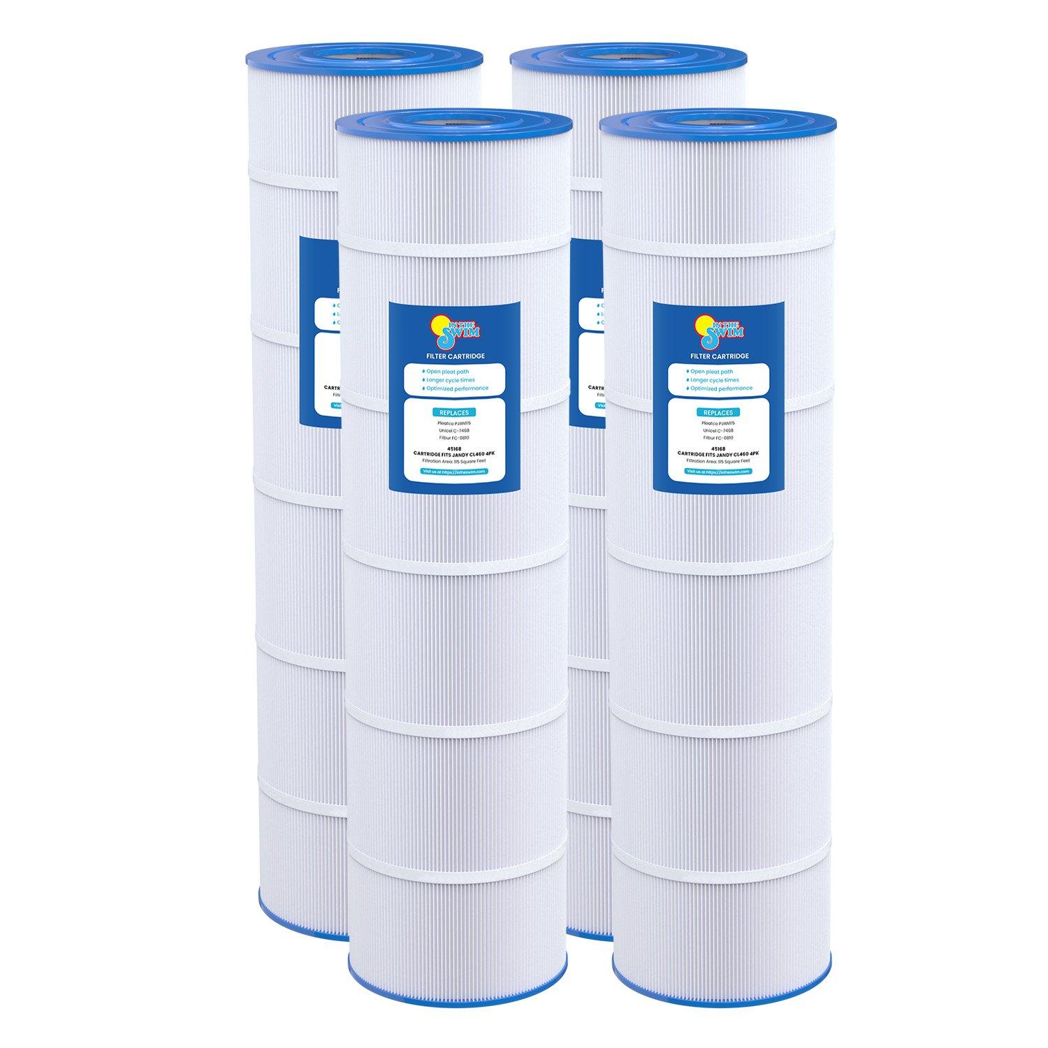 In The Swim  Filter Cartridge 4-Pack Replacement for Zodiac Jandy CL/CV Series CL460
