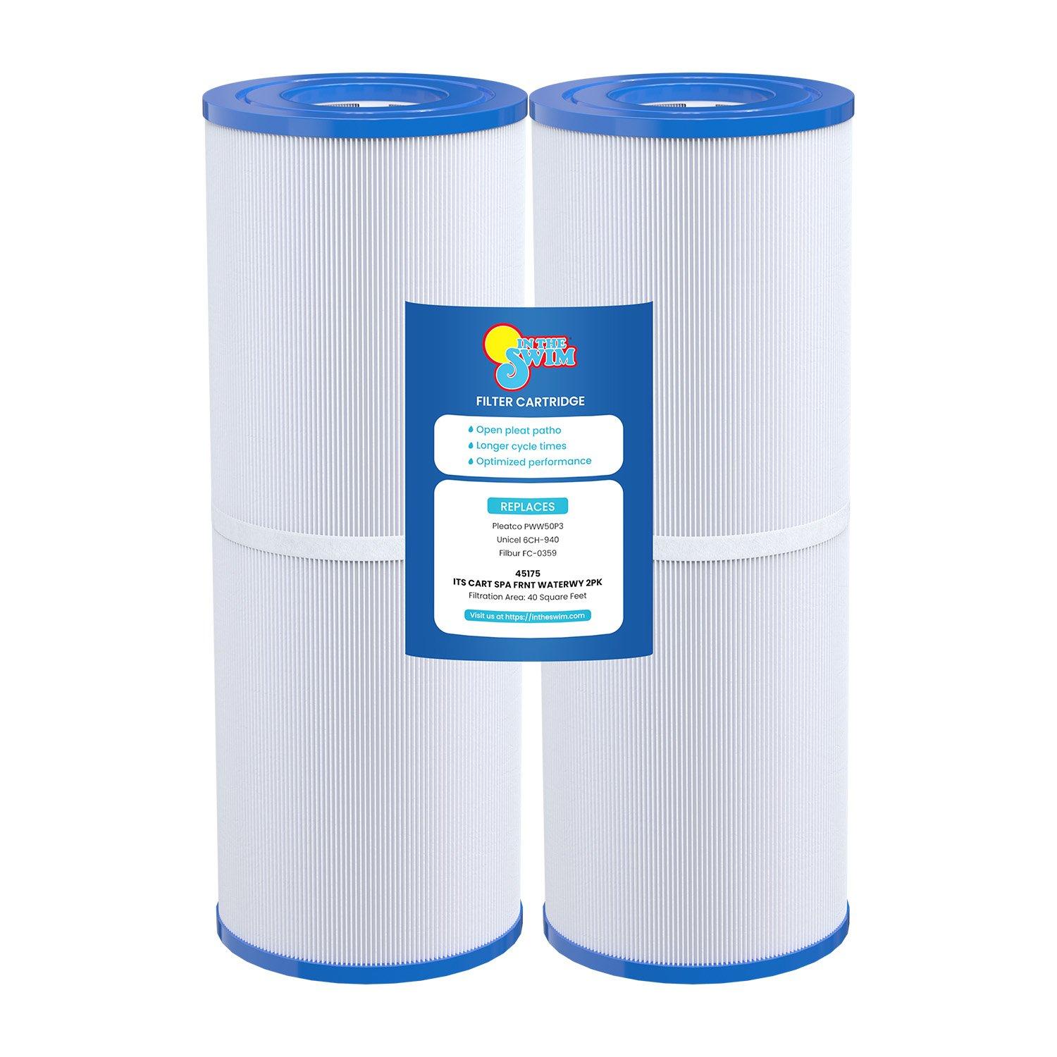 In The Swim  Filter Cartridge 2-Pack Replacement for Rainbow 50 Waterway CMP