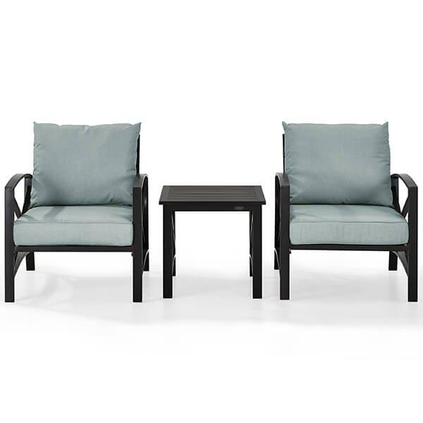 KAPLAN 3PC OUTDOOR SEATING SET