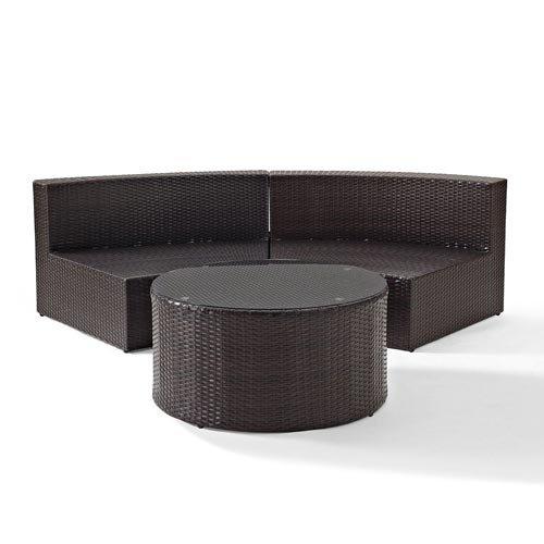 CATALINA 2PC WICKER SEAT SET
