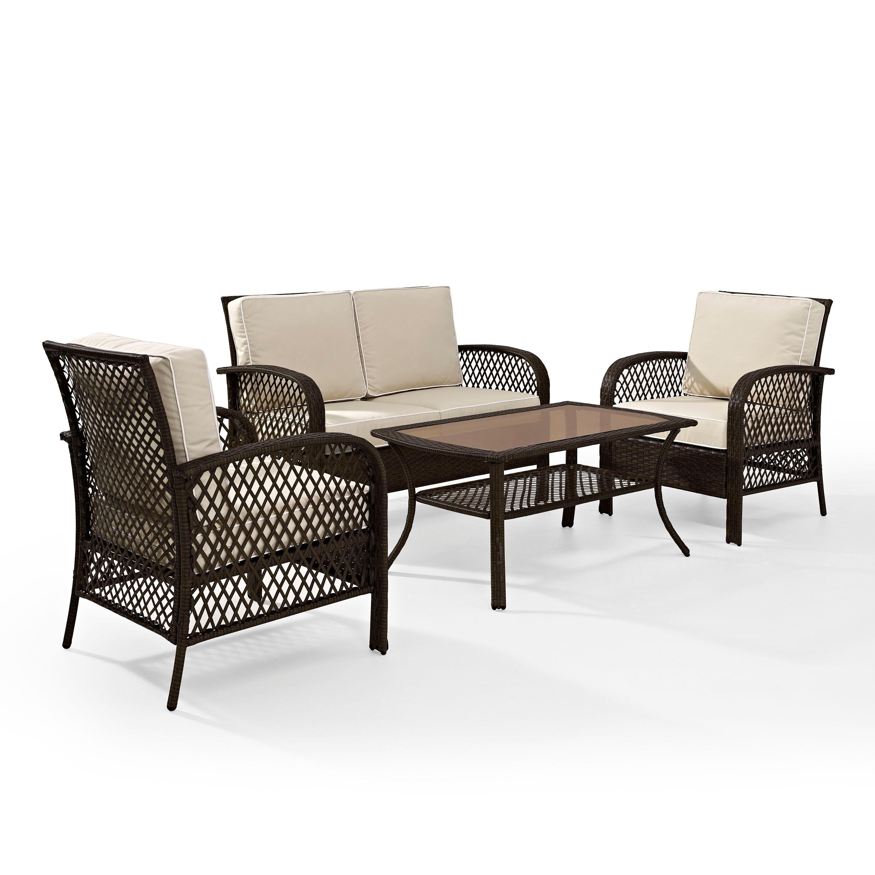 Crosley  TRIBECA 4PC SEATING SET
