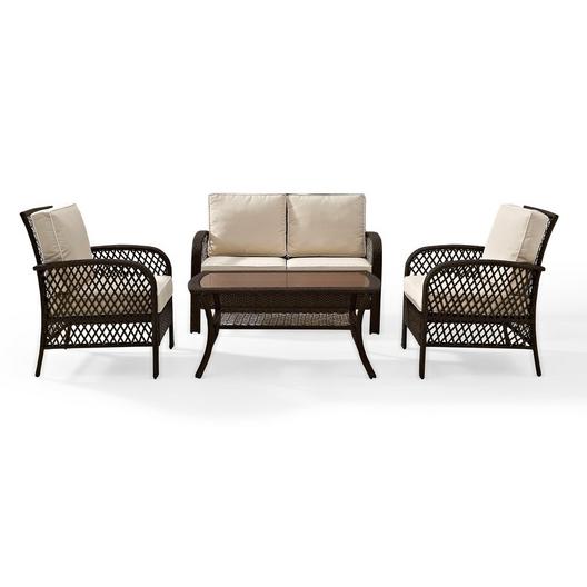 Crosley  TRIBECA 4PC SEATING SET