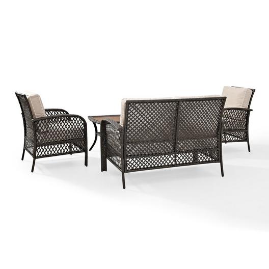 Crosley  TRIBECA 4PC SEATING SET