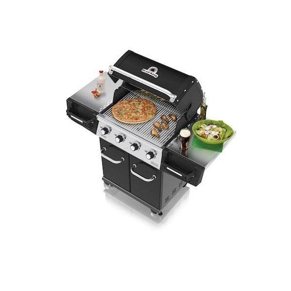 Broil King Natural Gas Black Enamel Grill 50k BTU In The Swim