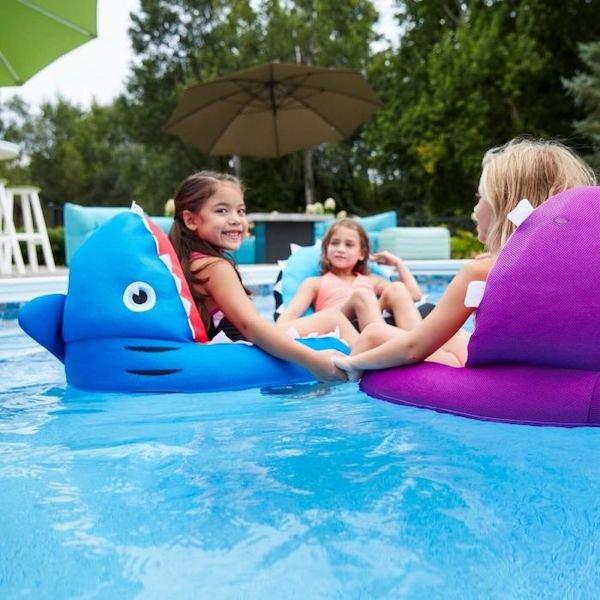 Big Joe Hippo Chomperz Mesh Pool Float | In The Swim