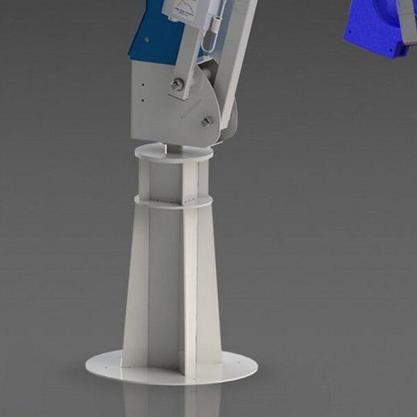Pedestal 2' for 6 decks