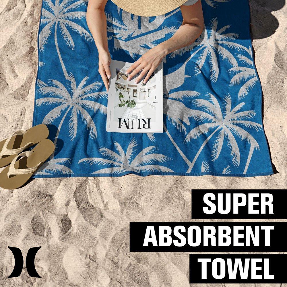 32" X 64" Jacquard Pool Towel, Blue