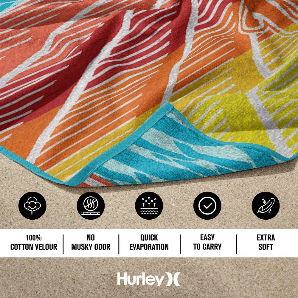 Hurley  32 X 64 Jacquard Pool Towel Sun