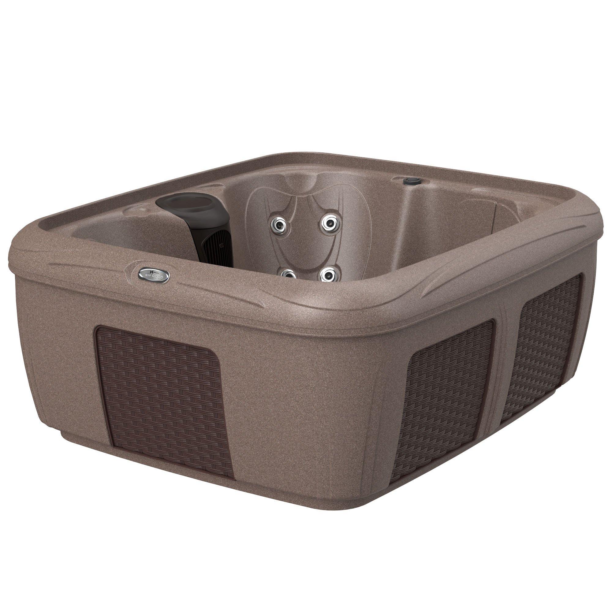 AquaRest  Dynamic 78S Hot Tub  Brownstone