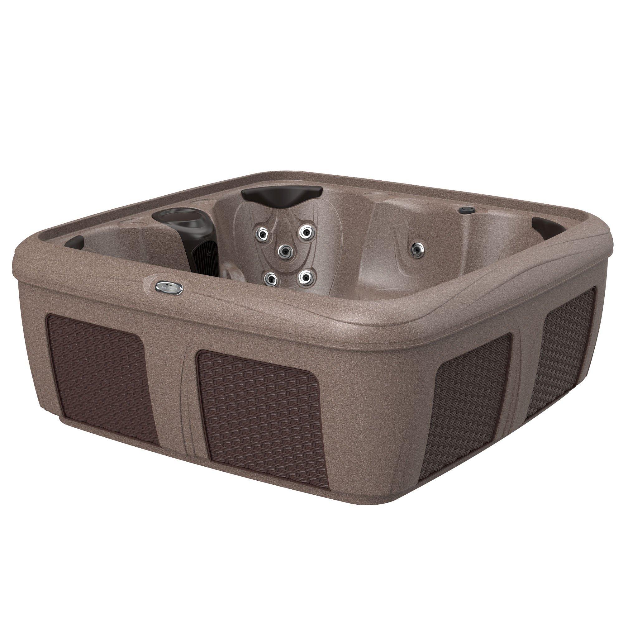 AquaRest  Dynamic 84S Hot Tub  Brownstone
