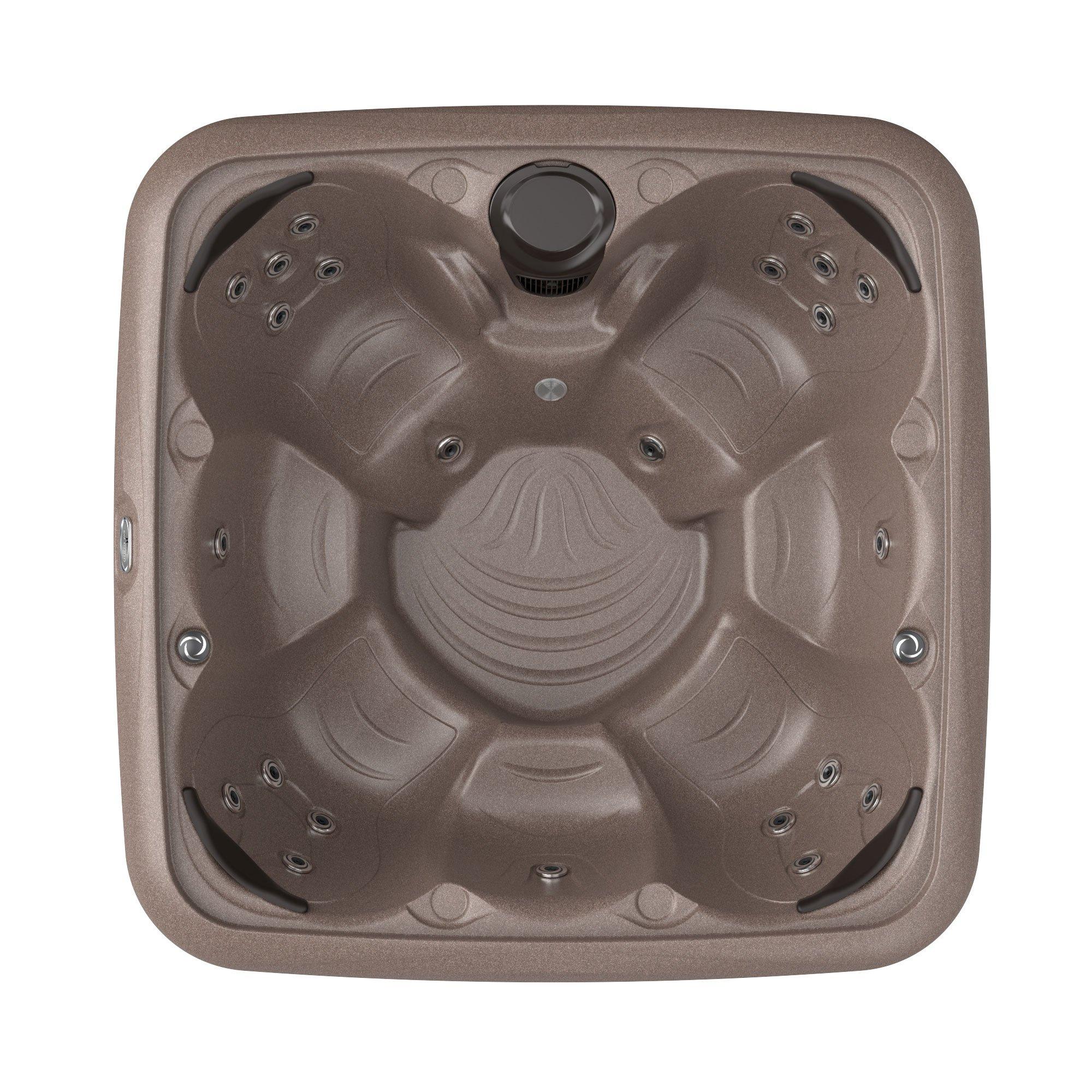 AquaRest  Dynamic 84S Hot Tub  Brownstone