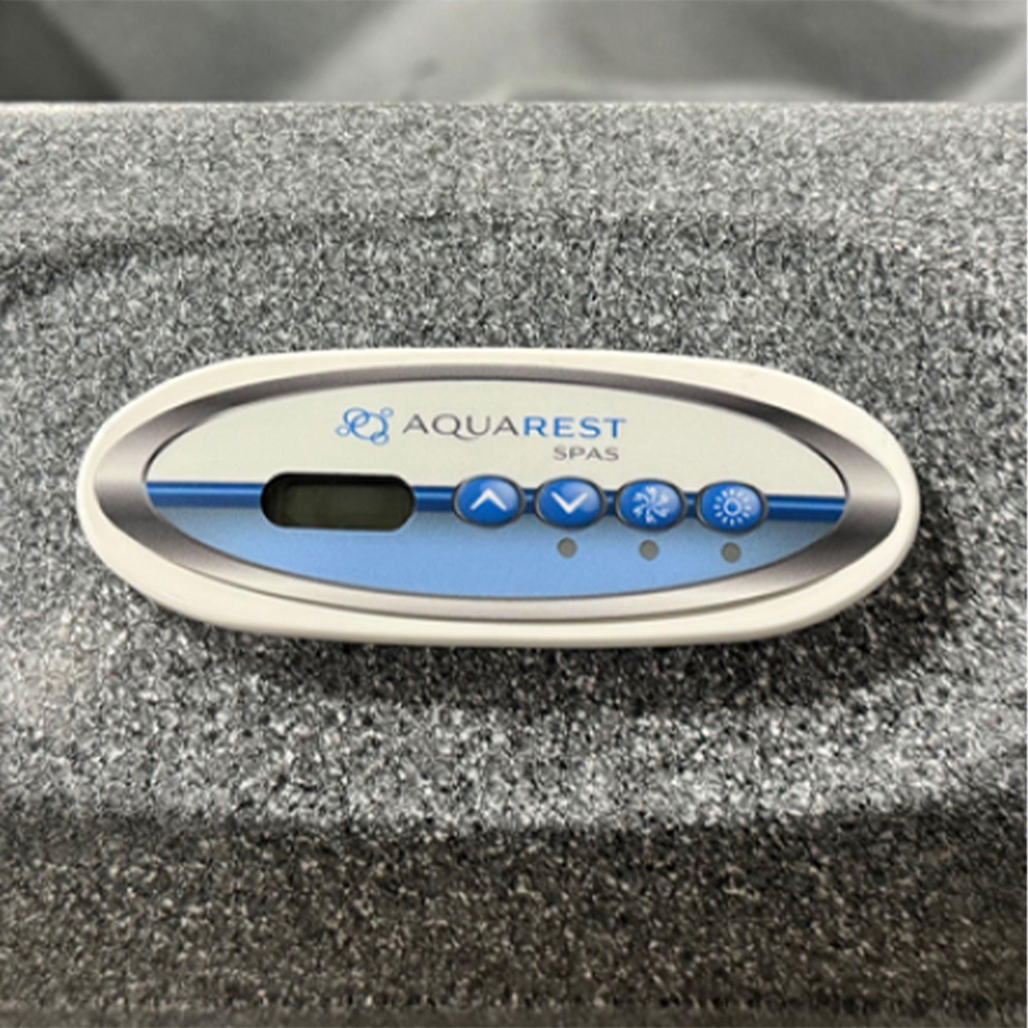 AquaRest  Dynamic 84S Hot Tub  Greystone