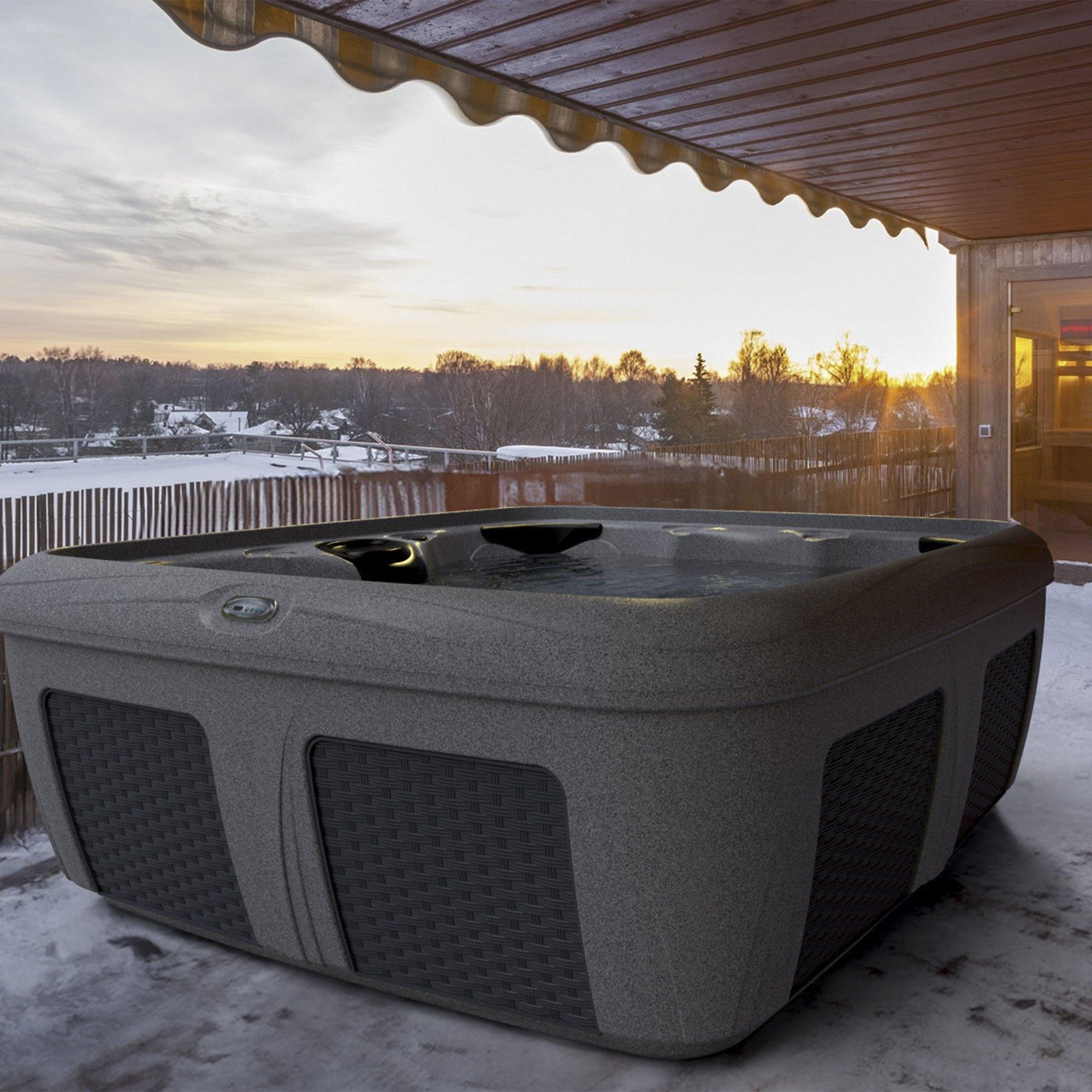 AquaRest  Dynamic 84L Hot Tub  Greystone