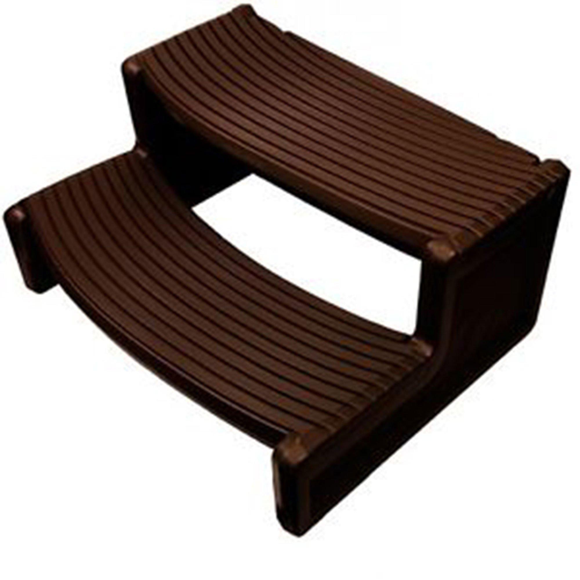 AquaRest  Handi Step Spa Steps  Espresso