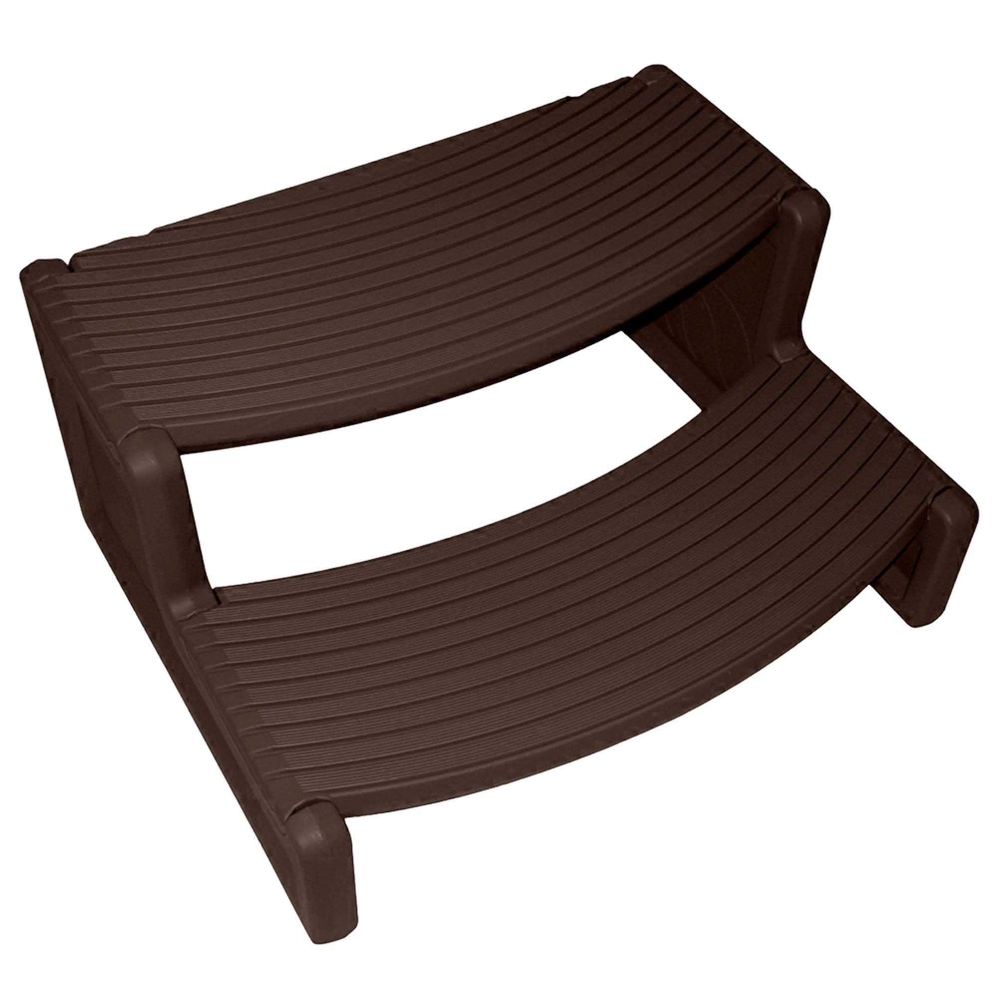 AquaRest  Handi Step Spa Steps  Espresso