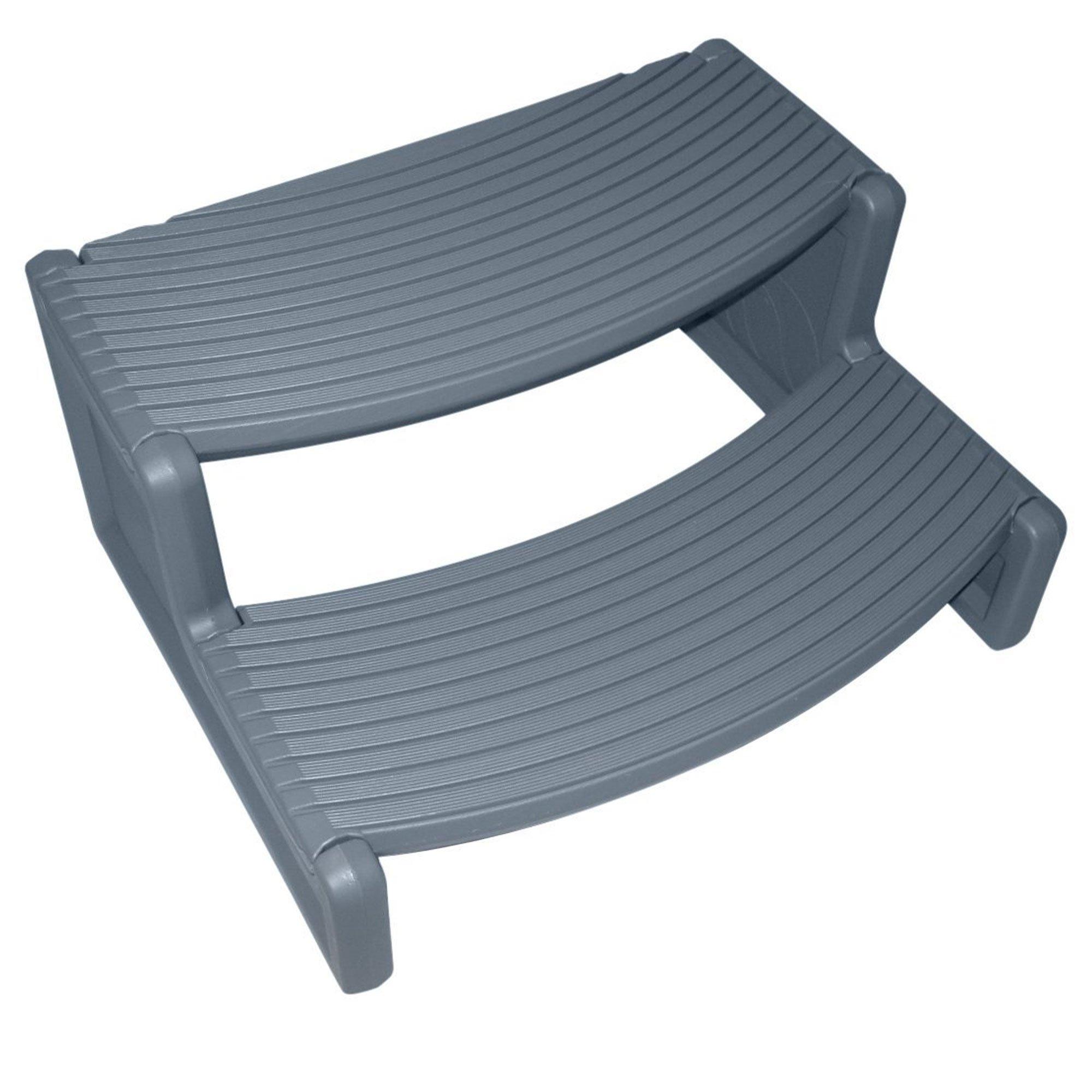 AquaRest  Handi Step Spa Steps  Grey