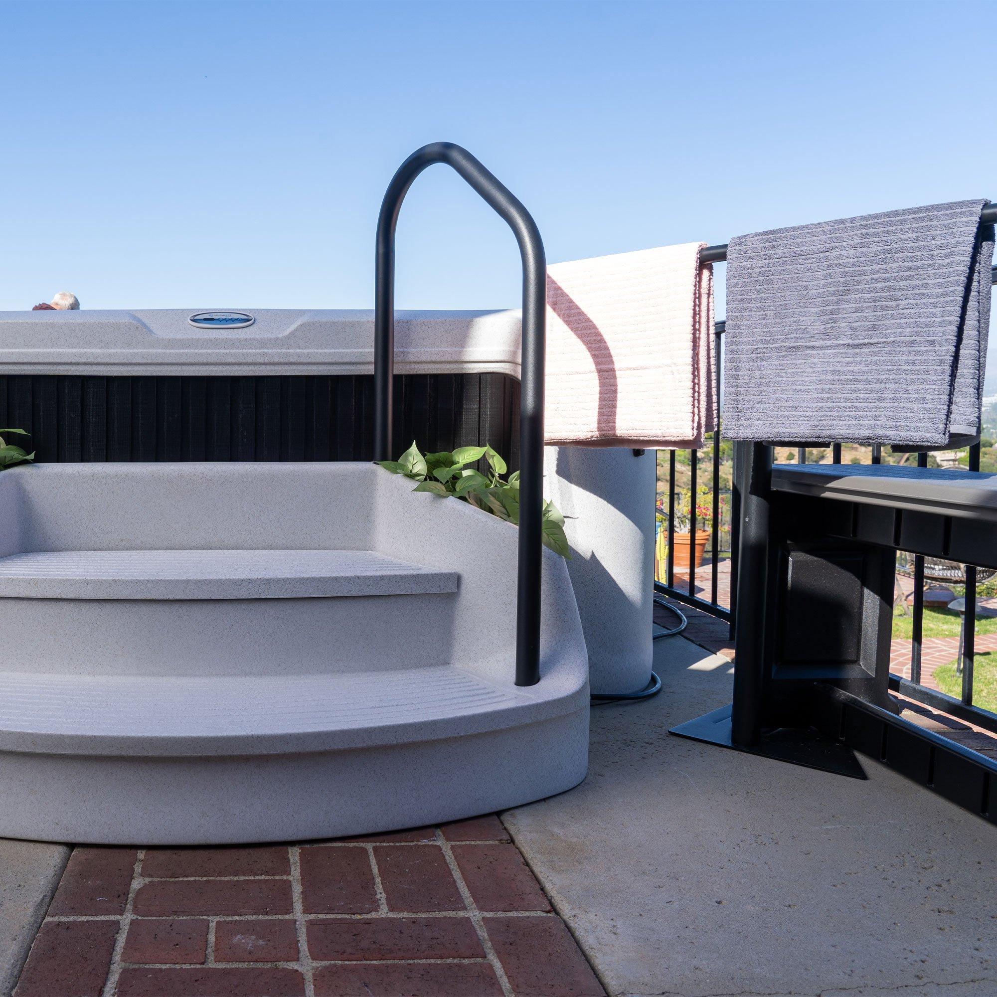 AquaRest  Hot Tub Towel Bar