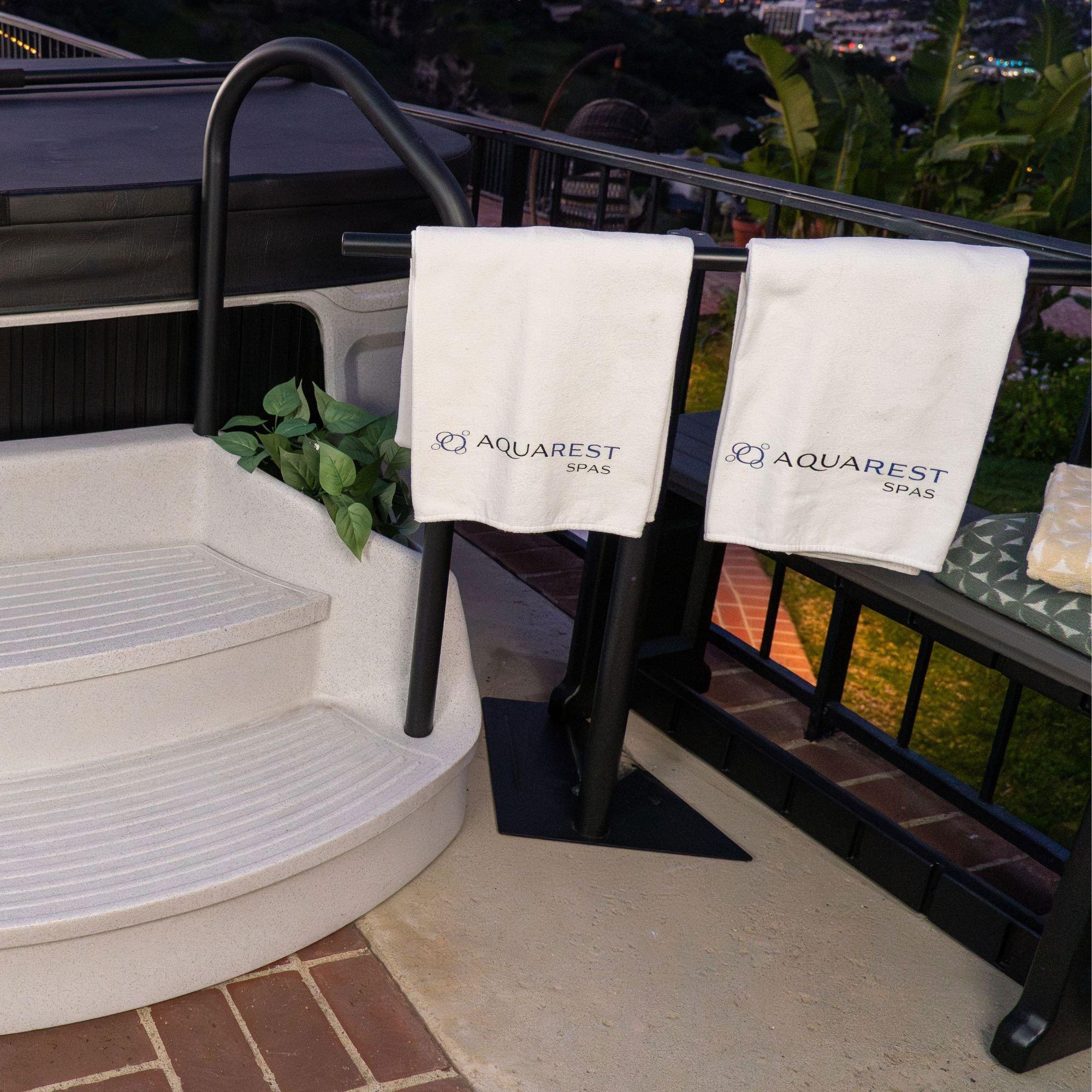 AquaRest  Hot Tub Towel Bar