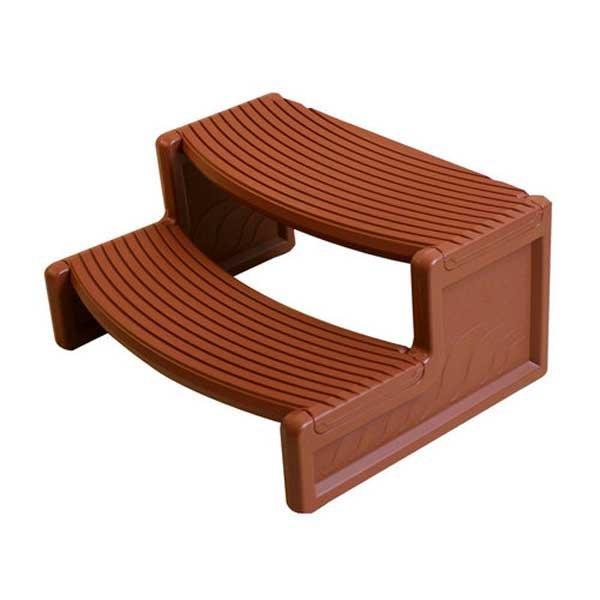 Confer Plastics  Handi-Step Spa Step Redwood