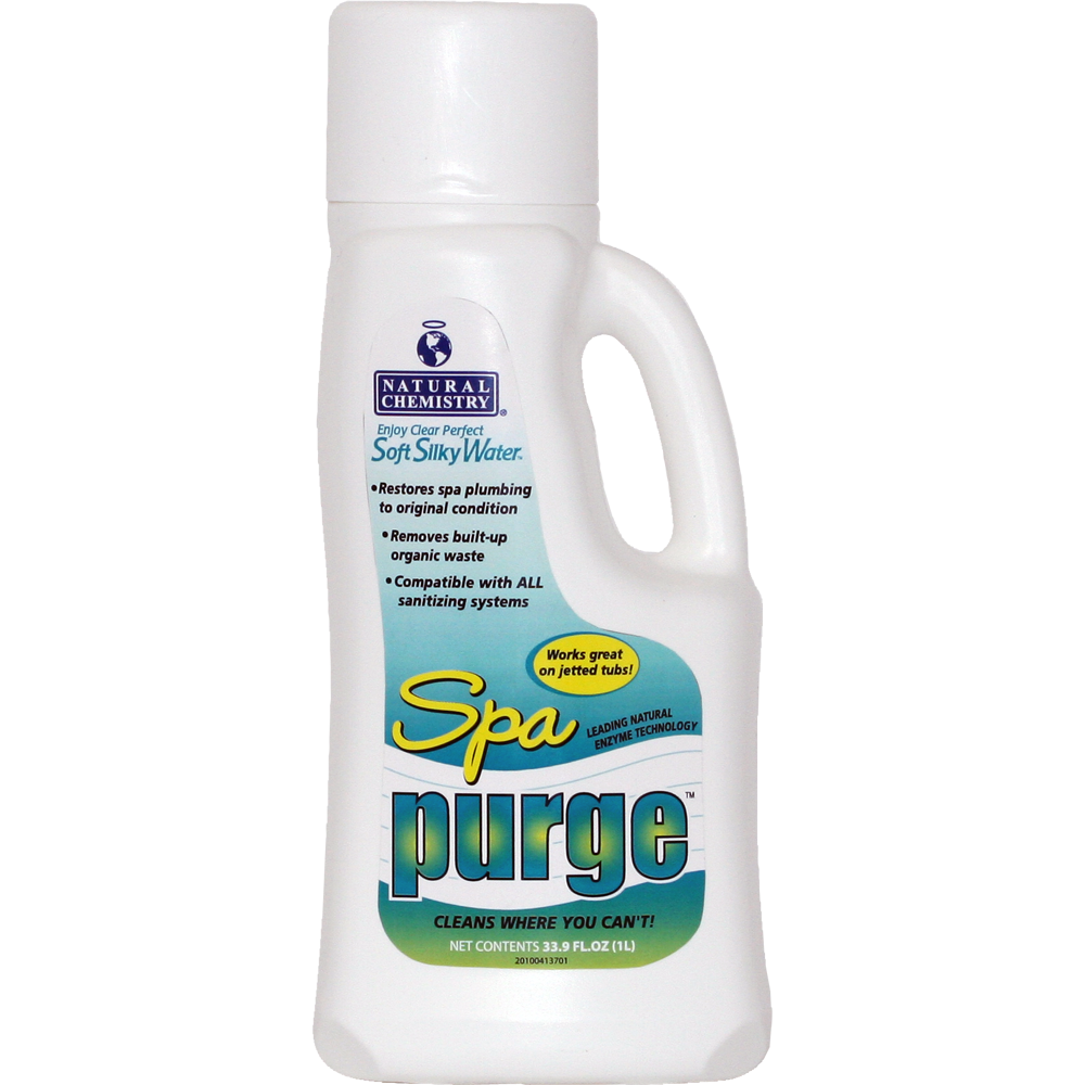 Filter the hard water in your spa with Spa Purge