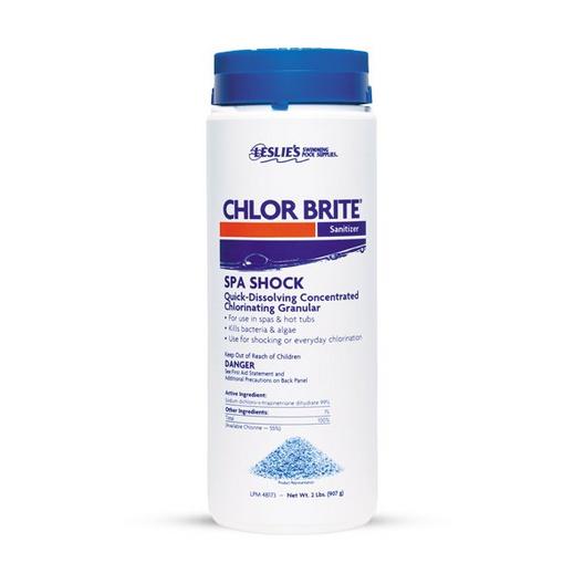 Leslie's  Chlor Brite Granular Chlorine Spa Shock 2 lbs.