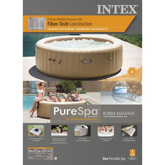 Intex  85 X 28 PureSpa Bubble Massage Inflatable Spa Set 6-Person 28427EP