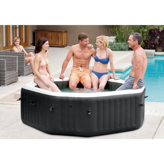 Intex  79 X 28 PureSpa Jet and Bubble Deluxe Inflatable Spa Set 4-Person