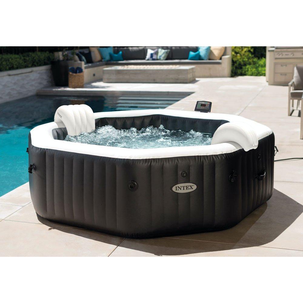 Intex  86 X 28 PureSpa Jet and Bubble Deluxe Inflatable Spa Set 6-Person